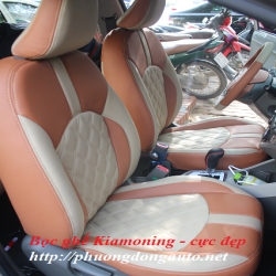 Phương đông Auto Bọc ghế da Singapore KIA MONING | Bọc ghế da Kiamoning | Pha màu cực đẹp